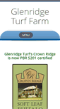 Mobile Screenshot of glenridgeturf.com.au